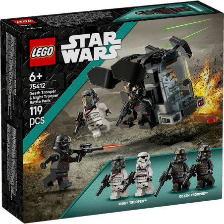 LEGO Star Wars™ Death Trooper & Night Trooper Battle Pack Building Toy 75412