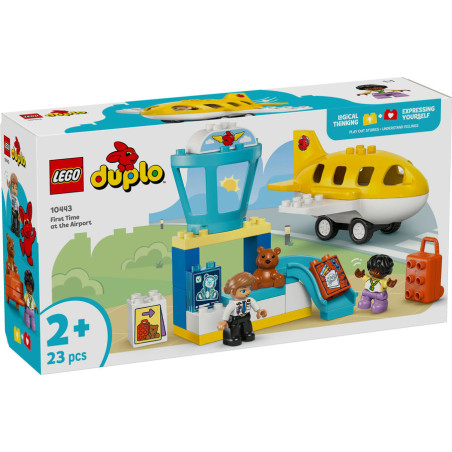 LEGO DUPLO First Time at the Airport with Toy Plane 10443