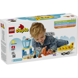 LEGO DUPLO First Time at the Airport with Toy Plane 10443