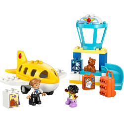 LEGO DUPLO First Time at the Airport with Toy Plane 10443