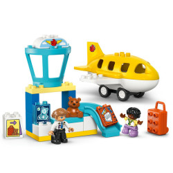 LEGO DUPLO First Time at the Airport with Toy Plane 10443