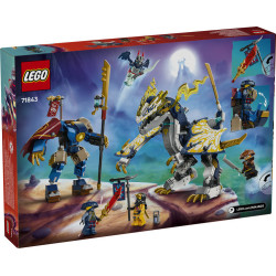 LEGO NINJAGO Rogue's Mech Dragon Rider Ninja Toy Set 71843