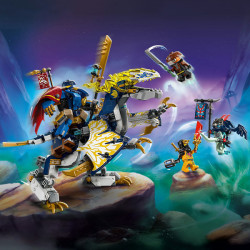 LEGO NINJAGO Rogue's Mech Dragon Rider Ninja Toy Set 71843