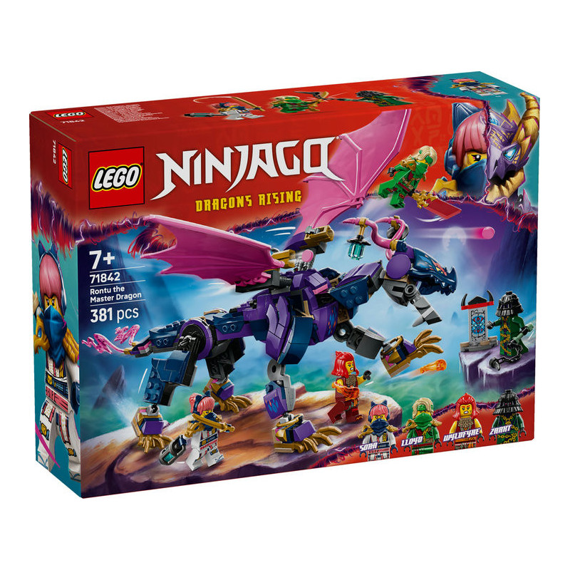 LEGO NINJAGO Rontu the Master Dragon Ninja Toy Set 71842 LEGO NINJAGO Rontu the Master Dragon Ninja Toy Set 71842