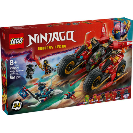 LEGO NINJAGO Ninja Combat Vehicle Building Toy Set 71844