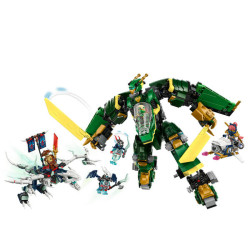 LEGO NINJAGO Lloyd’s Jet Mech Ninja Building Toy Set 71845