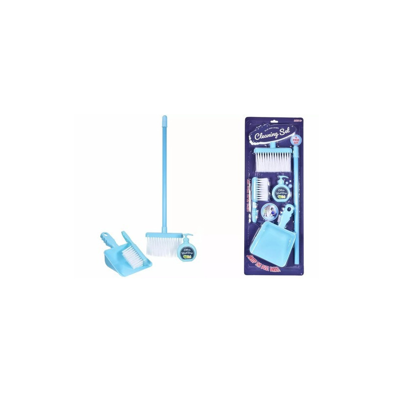 Kandy Toys Plastic Dustpan and Brush 4 Piece Play Pretend Cleaning Set Kandy Toys Plastic Dustpan and Brush 4 Piece Play Pretend Cleaning Set