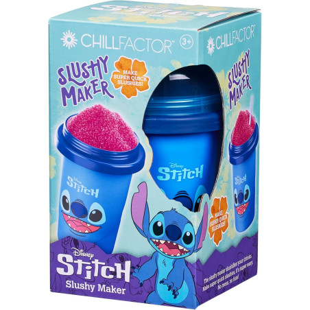 ChillFactor Disney Stitch Reusable Squeeze Cup Maker, Homemade Slushies