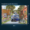 The House of Puzzles -Steaming Along - 4 x 500 Piece Jigsaw Puzzle