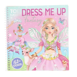 Depesche Top Model Dress Me Up Fantasy Sticker Book