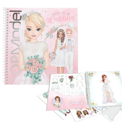 Depesche Top Model Dress Me Up Wedding Sticker Book