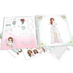 Depesche Top Model Dress Me Up Wedding Sticker Book