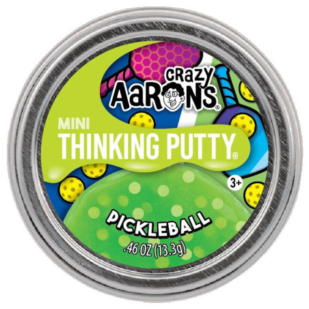 Crazy Aaron's Mini Thinking Putty - Pickleball Sensory Putty