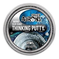 Crazy Aaron's Mini Thinking Putty - Owl Sensory Putty