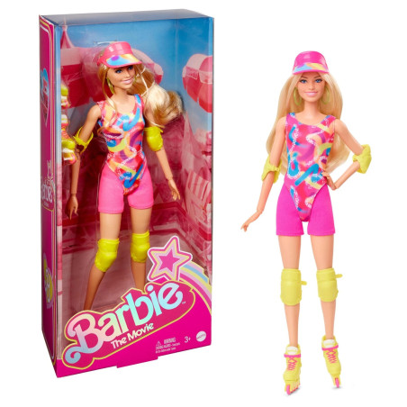 Barbie The Movie Fashion Doll & Accessories Inline Skating Margot Robbie as Barbie