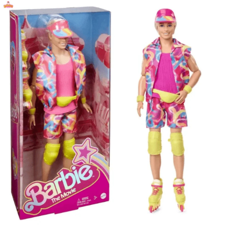 Barbie The Movie Fashion Doll & Accessories Inline Skating Ken
