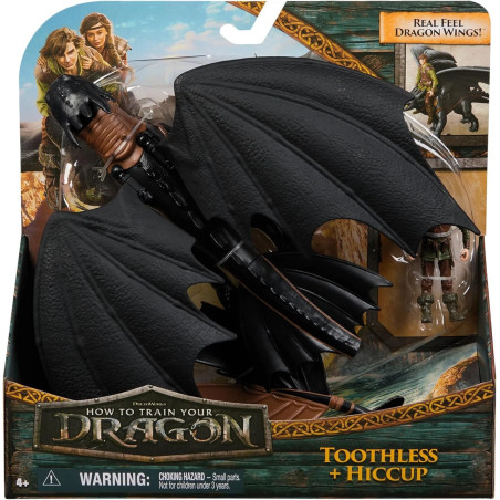 Dreamworks How to Train Your Dragon Toothless & Hiccup Viking Duo Action Figures