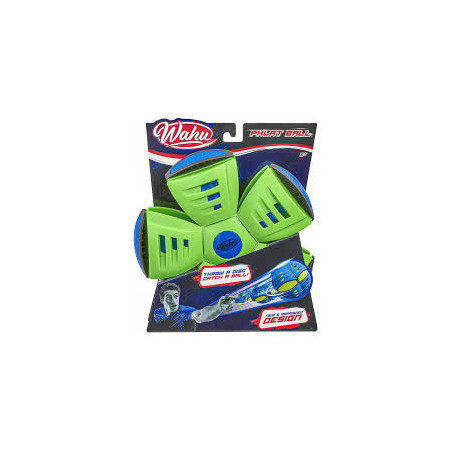 Phlat Ball Classic - Transforming Outdoor Ball Toy - Green by Wahu