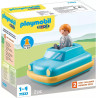Playmobil 1.2.3 Kid's Car Transport Push & Go Toy 71323