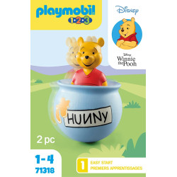 Playmobil 1.2.3 Disney: Winnie's Counter Balance Honey Pot, Winnie-the-Pooh 71318