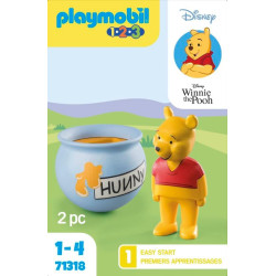 Playmobil 1.2.3 Disney: Winnie's Counter Balance Honey Pot, Winnie-the-Pooh 71318