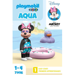 Playmobil 1.2.3 Disney: Minnie's Beach Trip, Minnie Mouse 71416