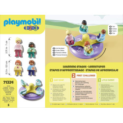 Playmobil 1.2.3 Number-Merry-Go-Round 71324