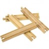 Bigjigs Rail - Long Track Straights X4