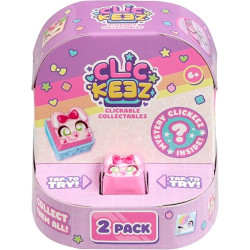 Clickeez: Twin Pack Includes 2 Clickable Keyboard Collectibles!
