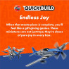 Airfix QUICKBUILD Model Aircraft Kits - J6045 D-Day Spitfire Model Building Kit for Kids 6+