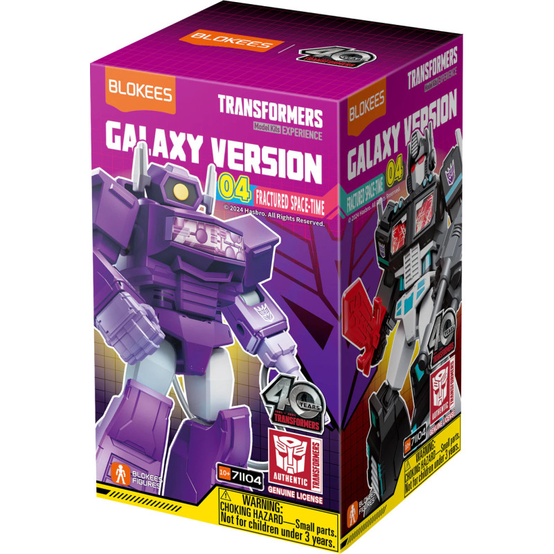 BLOKEES Transformers - Galaxy Version 04 Fractured Space-Time Action Figure Blind Box BLOKEES Transformers - Galaxy Version 04 Fractured Space-Time Action Figure Blind Box