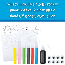 Galt Toys Jelly Stickers - Kids Sticker Craft Kit