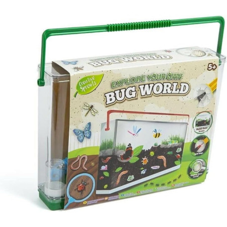 Creative Sprouts Explore Your Own Bug World Insect Habitat Craft Kit