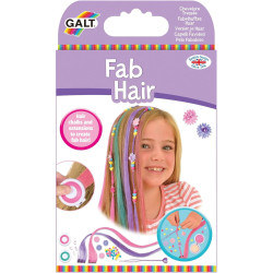 Galt Toys Fab Hair, Hair Chalk Kit and Extensions for Children