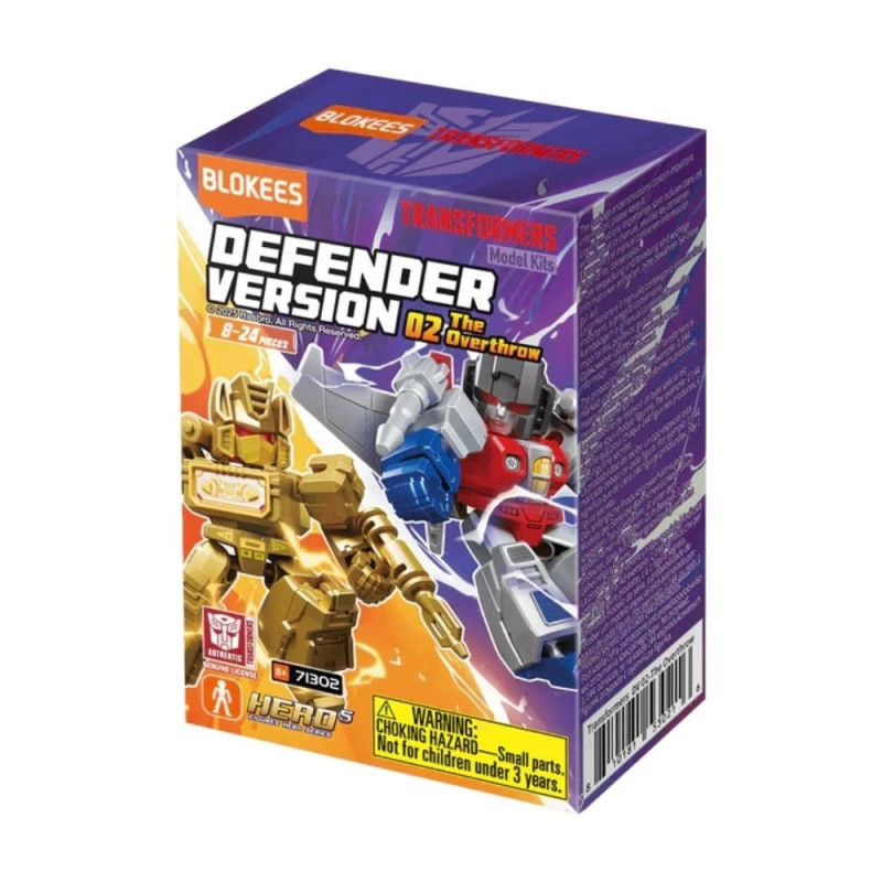 BLOKEES Transformers - Galaxy Version 02 The Overthrow Action Figure Blind Box BLOKEES Transformers - Galaxy Version 02 The Overthrow Action Figure Blind Box