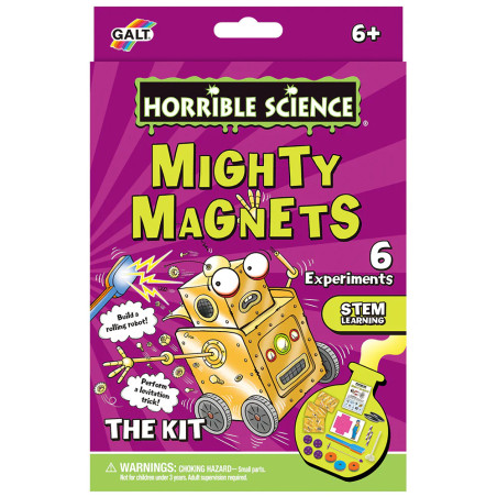 Galt Horrible Science Mighty Magnets Educational Activity Game Toy