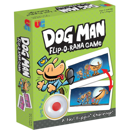 University Games Dog Man The Flip-O-Rama Game