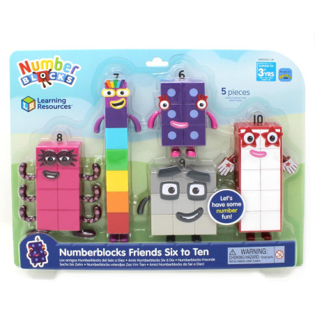 Learning Resources Numberblocks Friends Six to Ten
