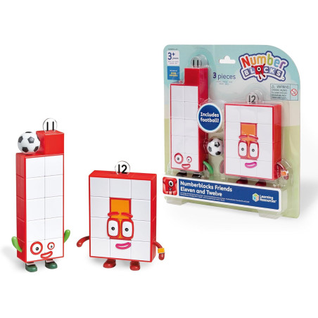 Learning Resources Numberblocks Eleven and Twelve Figure Set