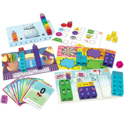Learning Resources MathLink Cubes Numberblocks 1-10 Activity Set