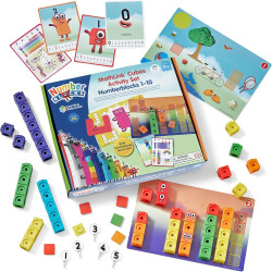 Learning Resources MathLink Cubes Numberblocks 1-10 Activity Set