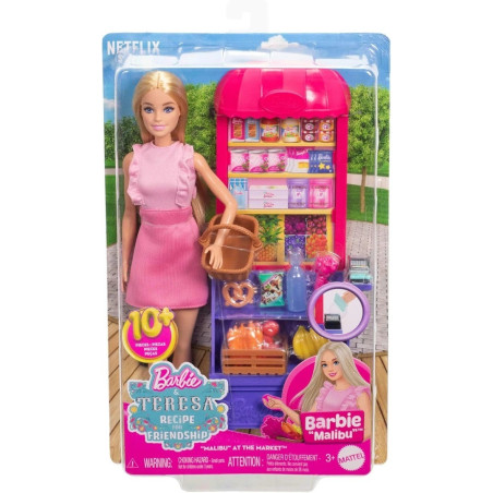 Barbie and Teresa Recipe for Friendship Playset & Doll -32cm