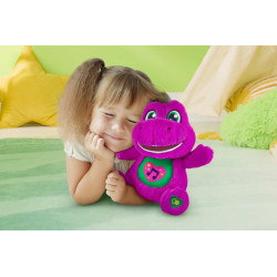 Barney's World Tall Soft Plush Toy 10.5 -inch Figure with Sounds
