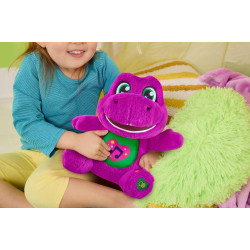 Barney's World Tall Soft Plush Toy 10.5 -inch Figure with Sounds