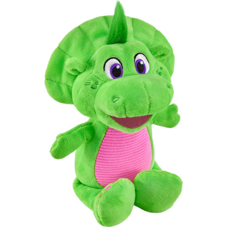 Barney's World Fisher-Price Toddler Soft Plush Toy 6.5-Inch Dinosaur Baby Bop