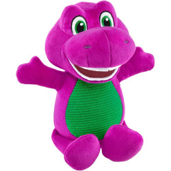 Barney's World Fisher-Price Toddler Soft Plush Toy 6.5-Inch Dinosaur Barney