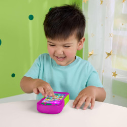 Barney's World Fisher-Price Toddler -Hey Phone with Music, Lights & Phrases