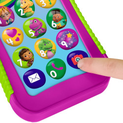 Barney's World Fisher-Price Toddler -Hey Phone with Music, Lights & Phrases