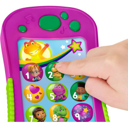 Barney's World Fisher-Price Toddler -Hey Phone with Music, Lights & Phrases