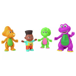 Barney's World Fisher-Price Barney Hey Friends Pack with 4 Figures
